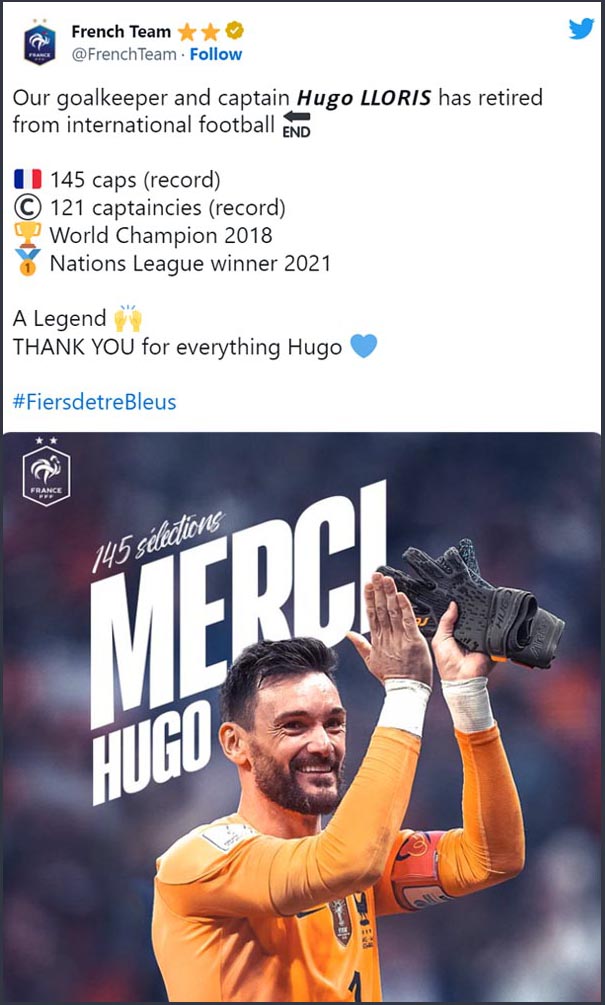 France Tweet