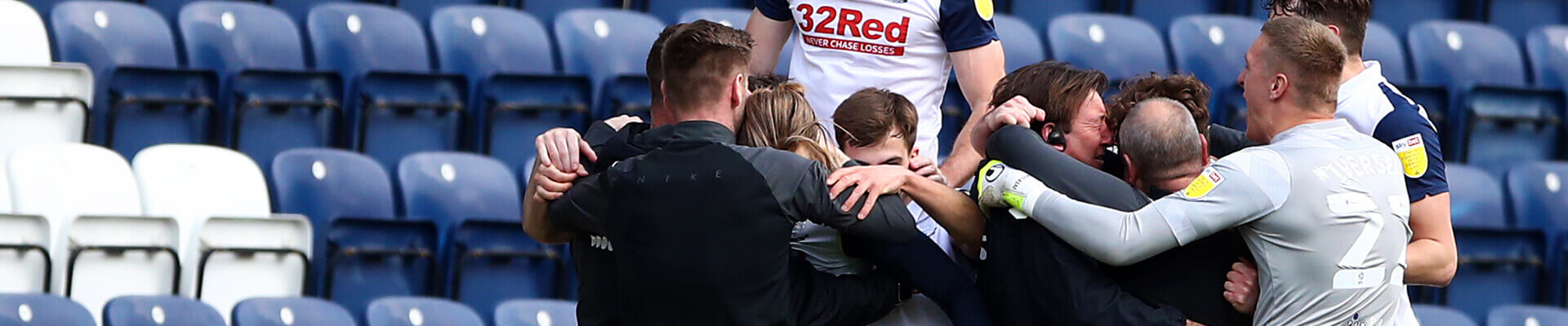 A team celebrates victory