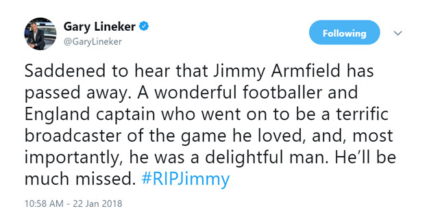 Gary Linekar, England and BBC