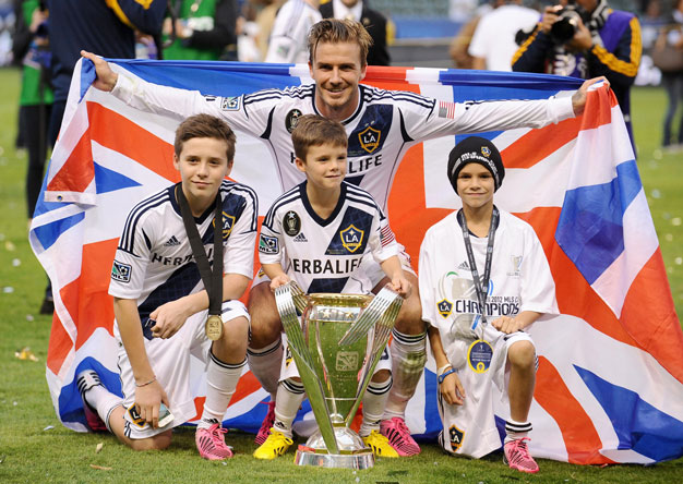David Beckham PFA Merit Award Winner 2017