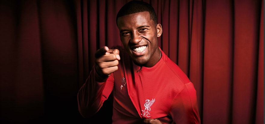 Liverpool's Gini Wijnaldum