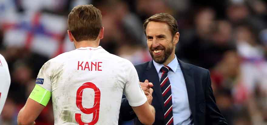Harry Kane Gareth Southgate