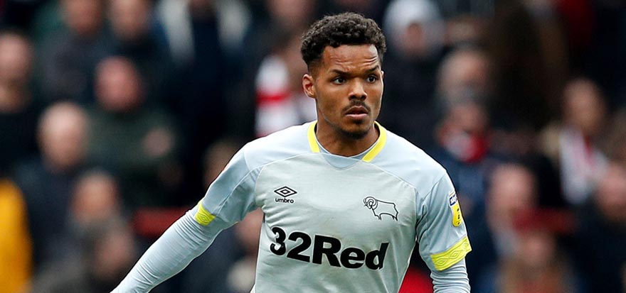 Derby County's Duane Holmes