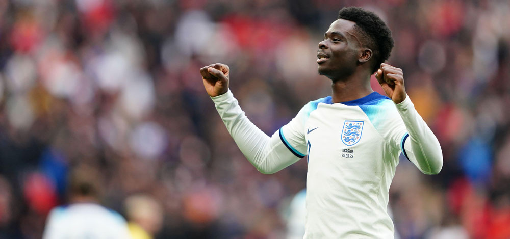 Bukayo Saka, England