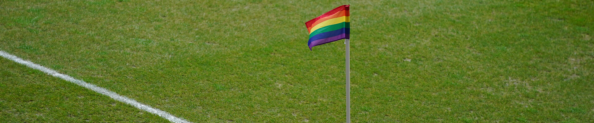 LGBTQ+ corner flag
