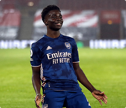 Bukayo Saka, Arsenal