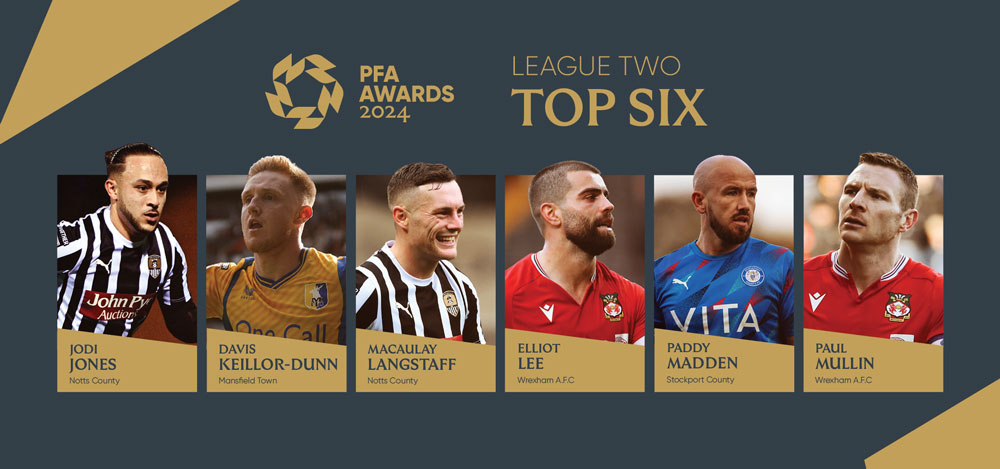Top Six | PFA League Two Player of the Year