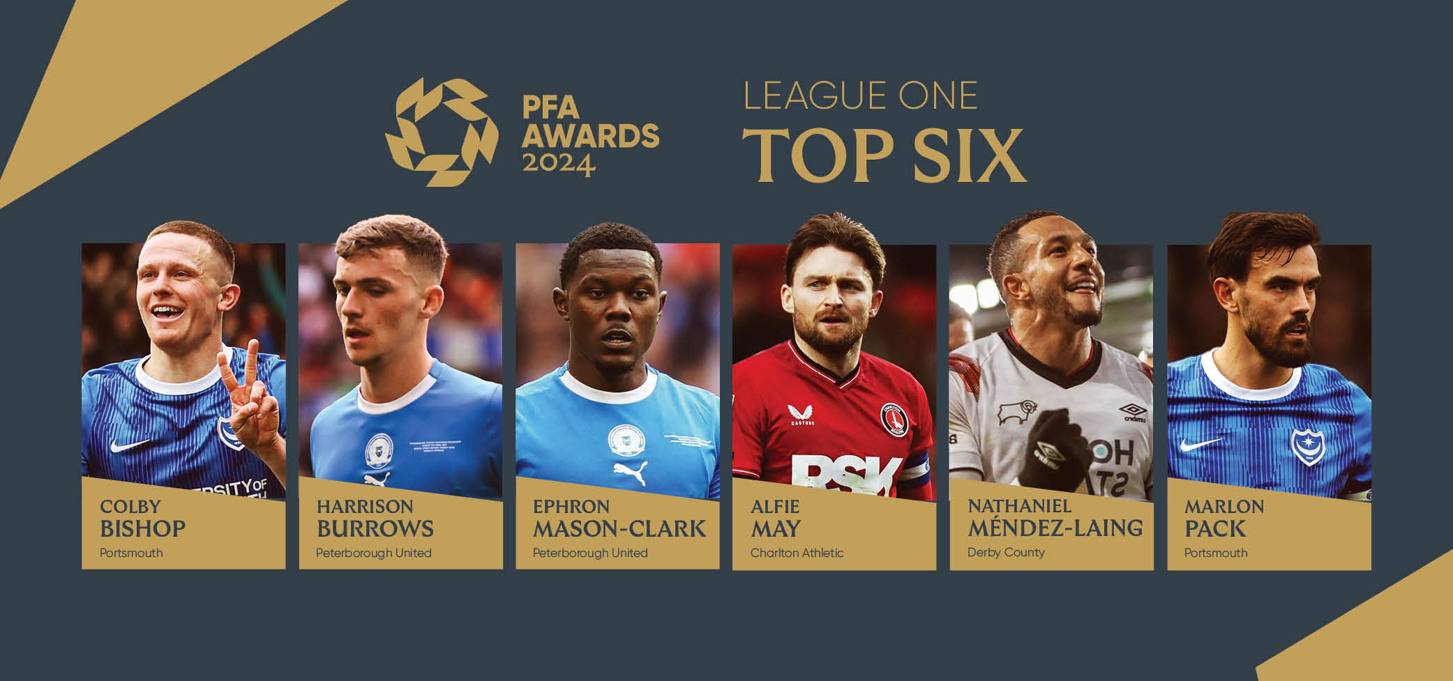 PFA League One Player of the Year - Top Six