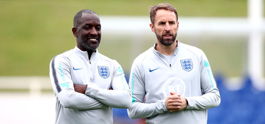 Chris powell and Gareth Southgate