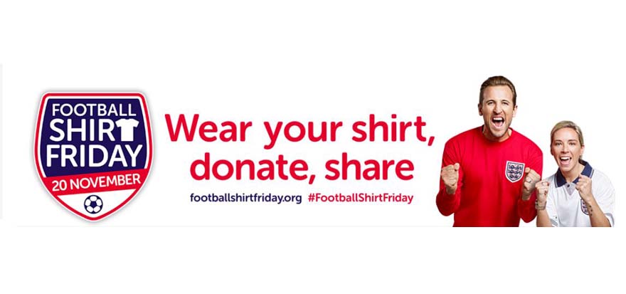 Football shirt Friday 20 November