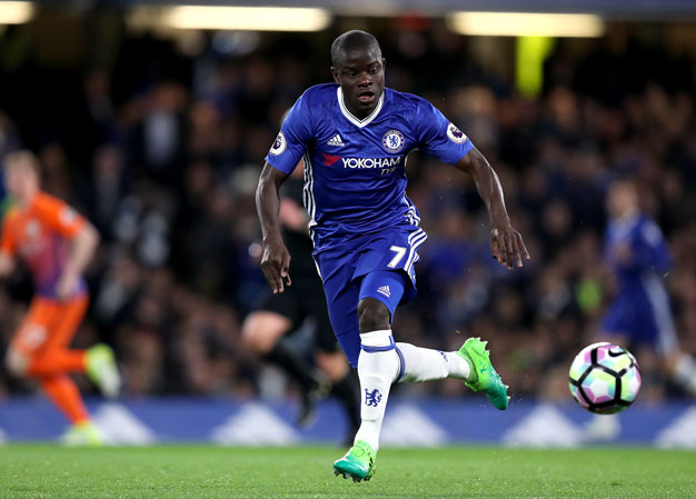 N’Golo Kante has been crowned PFA Players’ Player of the Year