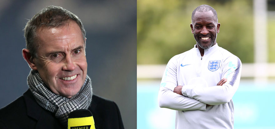 Chris Powell and David Weir