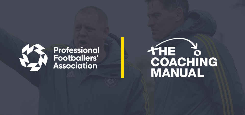PFA logo and the coaching manual logo