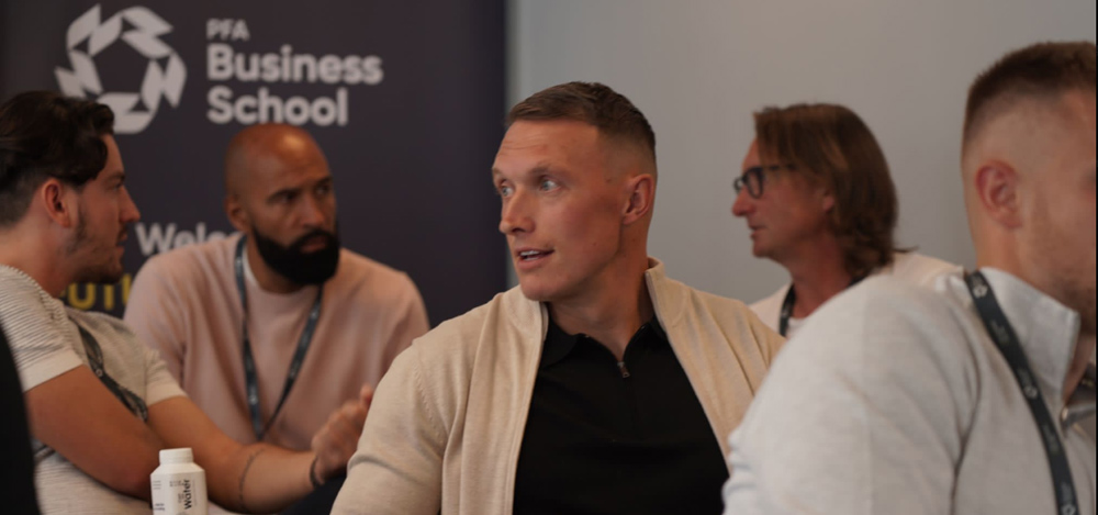 Phil Jones 'start of a new journey' with PFA Business School