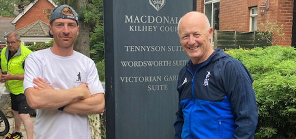 Neil Bailey joins charity run