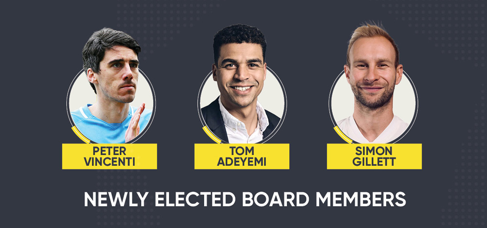 Newly elected board members