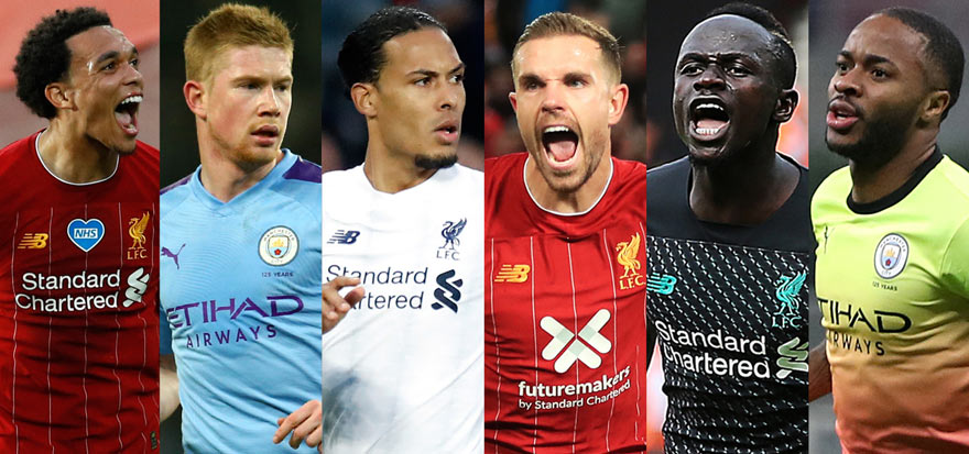 Nominees for the PFA Players' POTY