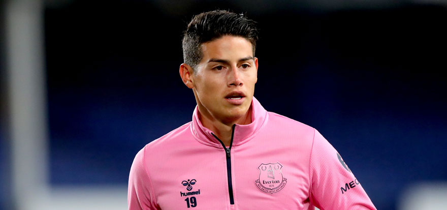 James Rodríguez, Everton