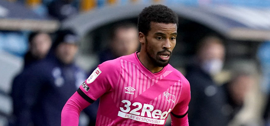 Derby County's Nathan Byrne