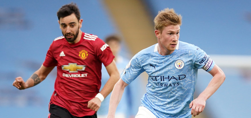 Bruno Fernandes and Kevin de Bruyne