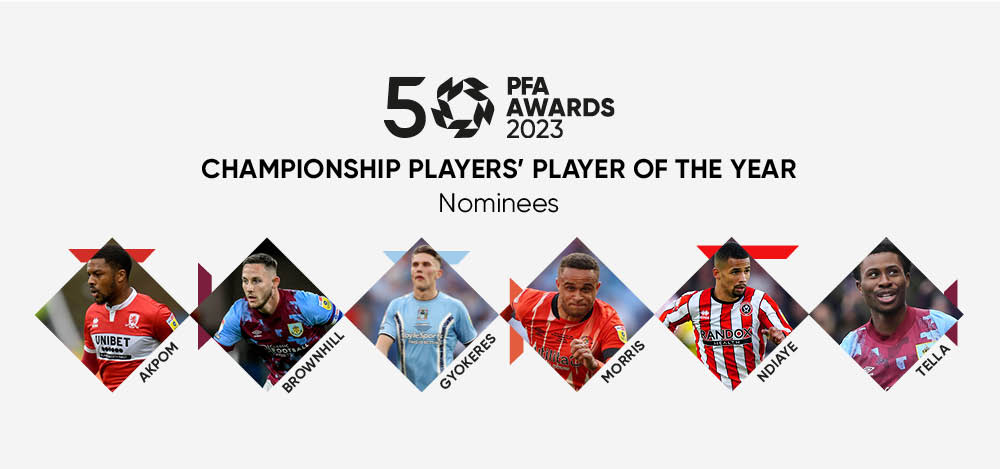 PFA Championship Players' Player of the Year Nominees