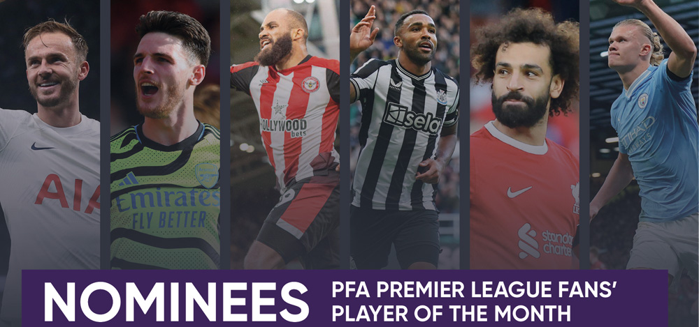 October PFA PL Fans' Player of the Month