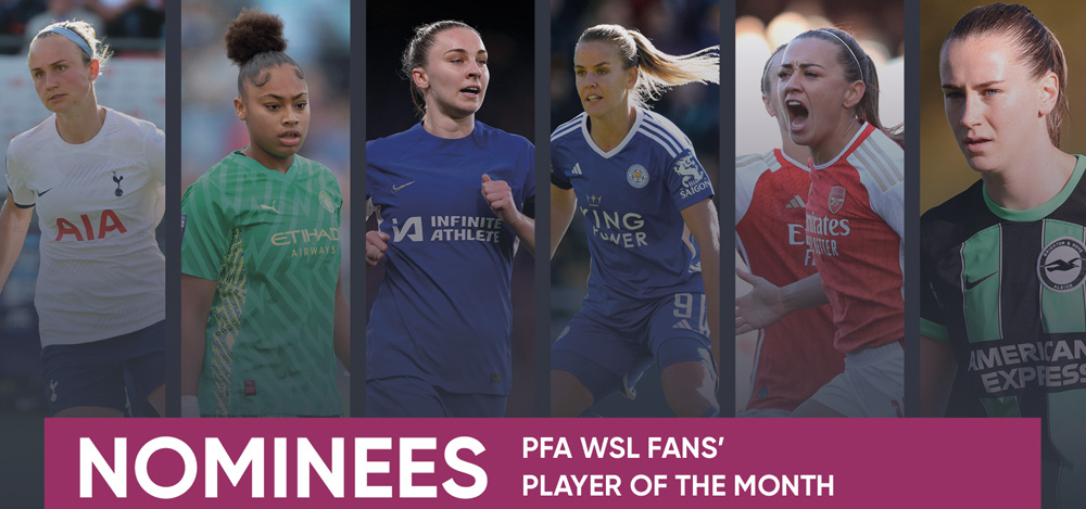 October PFA WSL Fans' Player of the Month