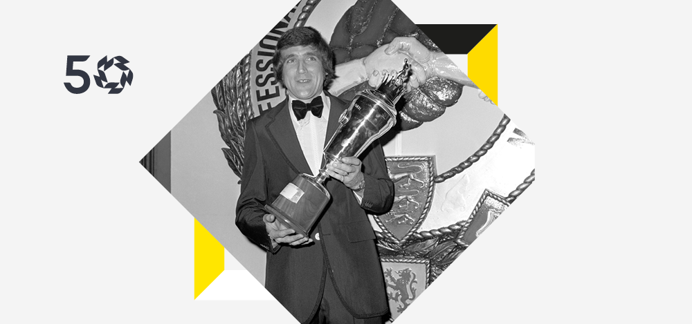Inaugural winner PFA Awards winner Norman Hunter
