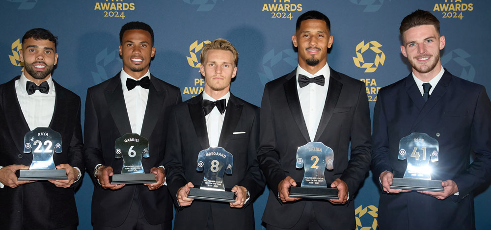 PFA Awards 2024 - Premier League TOTY