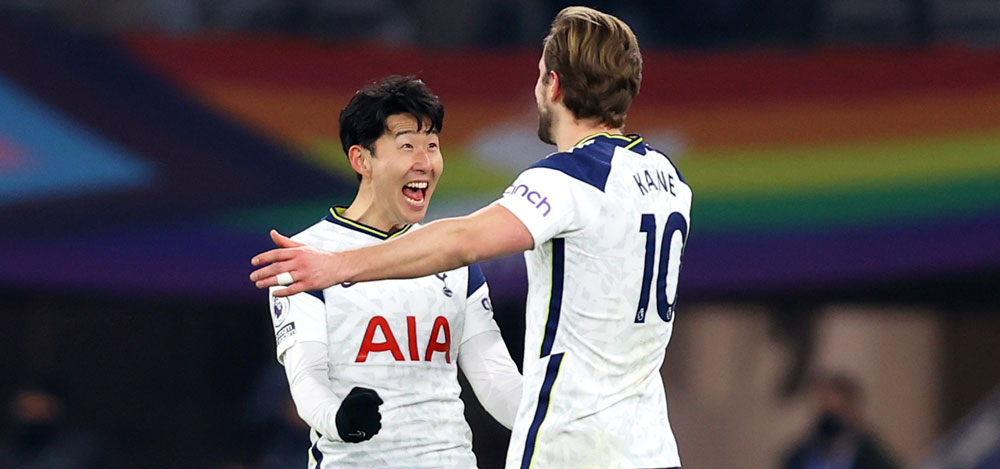 Son Heung-min and Harry Kane